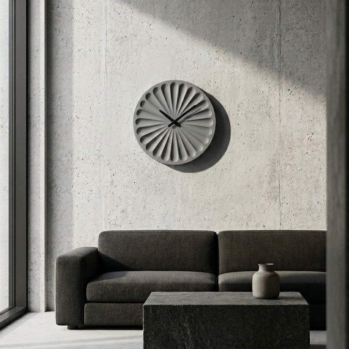 The Monolith Carved Clock