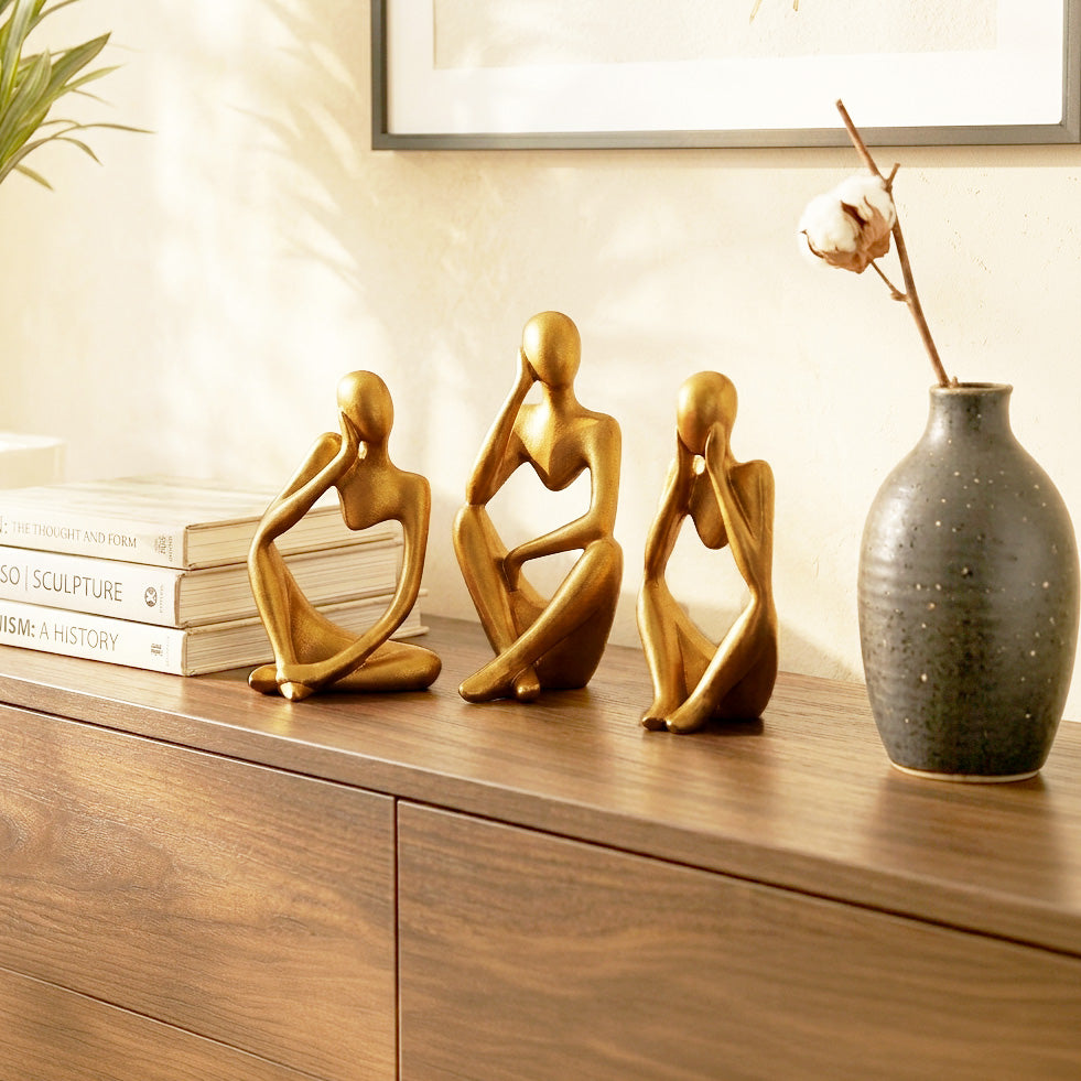 Abstract Thought Thinker Accent (Set of 3)