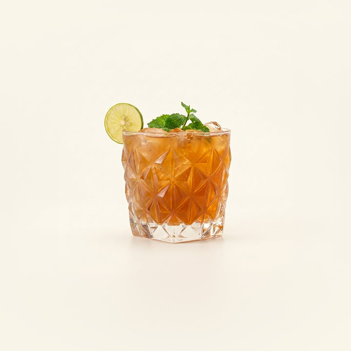 Crystal Diamond Cut Glass