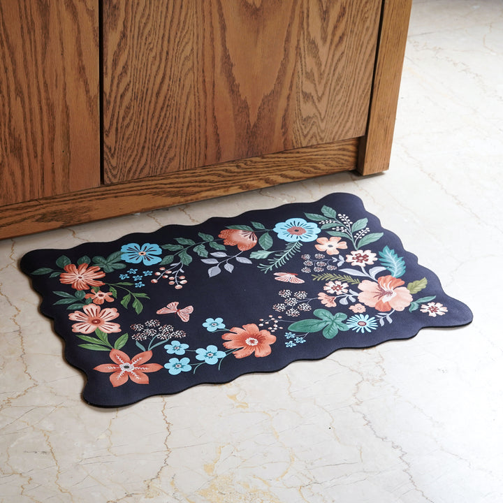 Paradise Bloom Diatomaceous Earth Bath Mat