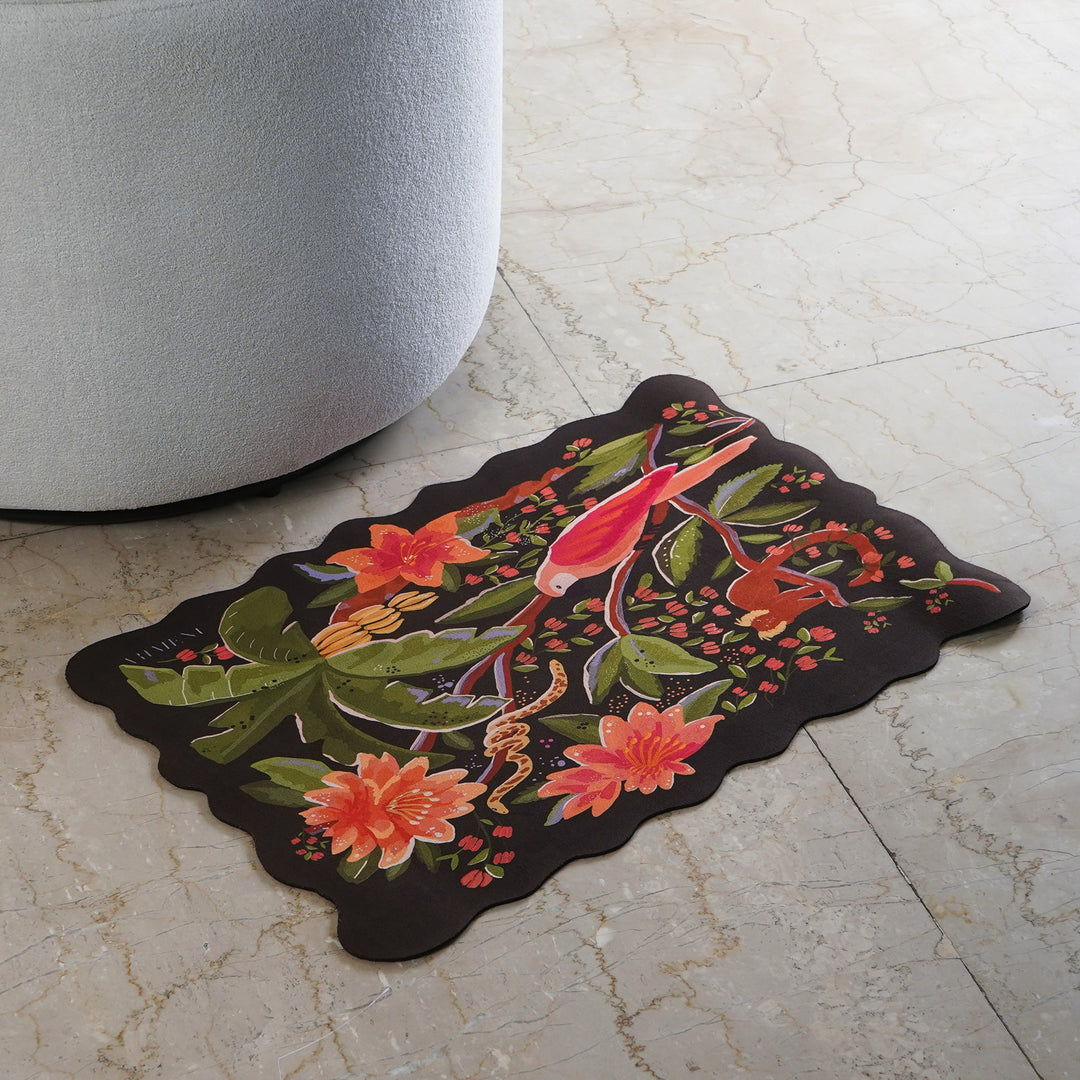 Paradise Bloom Diatomaceous Earth Bath Mat