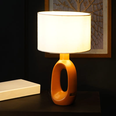 Celestial Void: The Ceramic Masterpiece Lamp