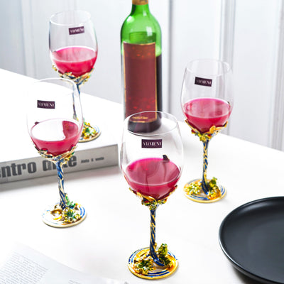 Emeraldware Wine Glass