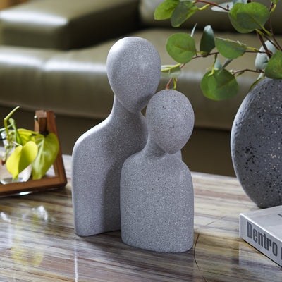 Abstract Soulmates Sculpture (Set of 2)