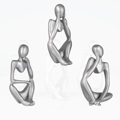 Abstract Thought Thinker Accent (Set of 3)