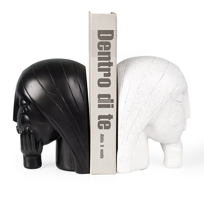 Serene Companions: Timeless Bookends