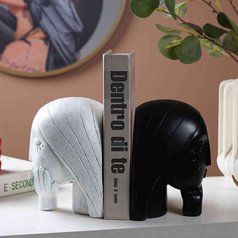 Serene Companions: Timeless Bookends