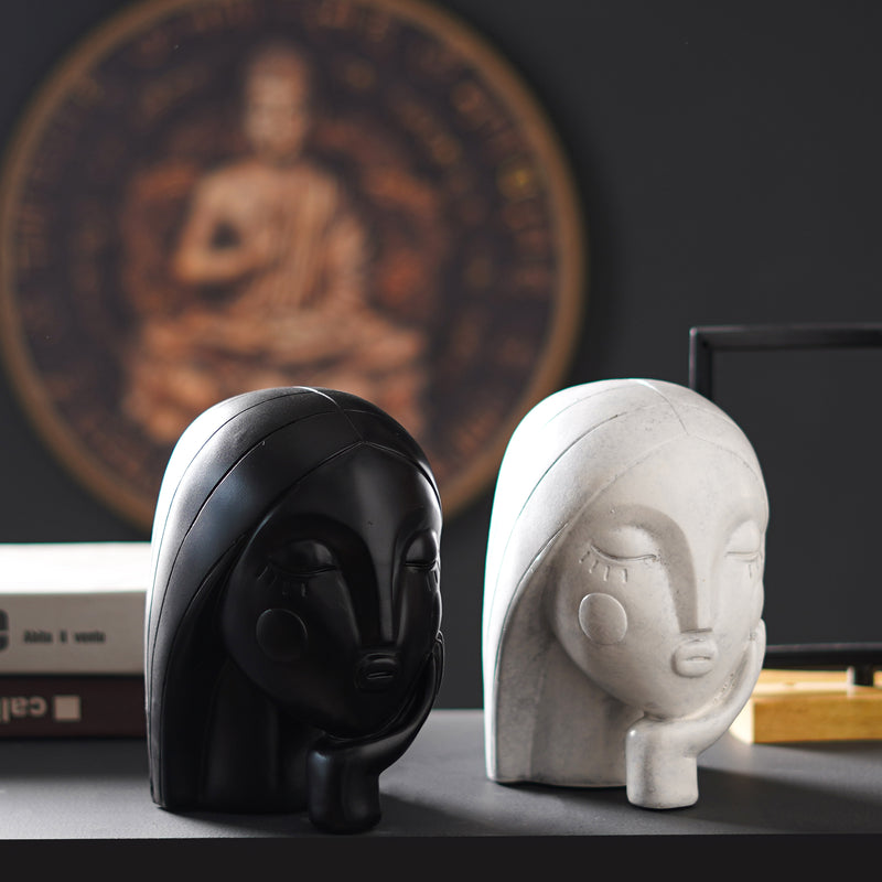 Serene Companions: Timeless Bookends