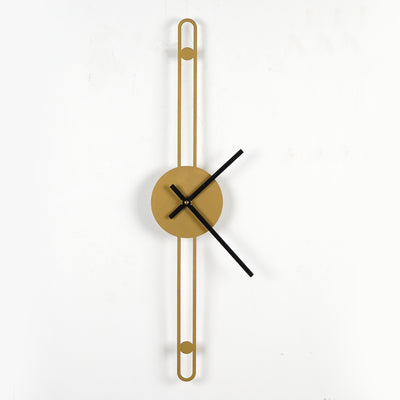 ⁠Nordic Minimalist Gold Needle Wall Clock Gift Box