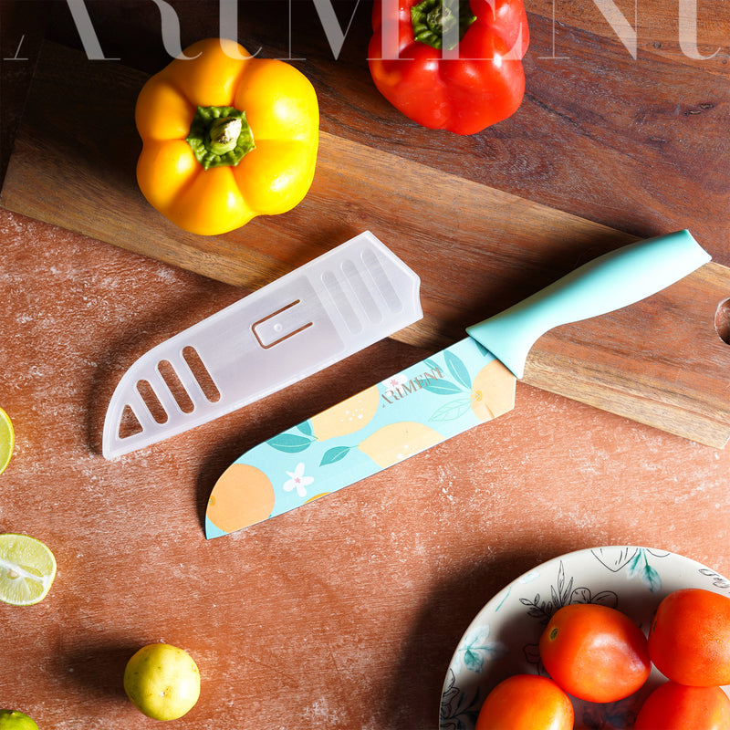 PopCut : Coloured Knife Set - 7 inches