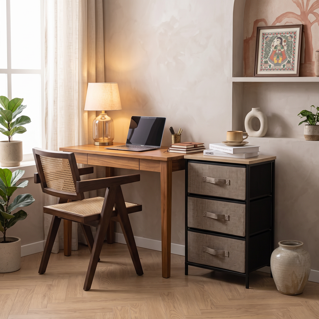 The Iron & Linen 3-Drawer