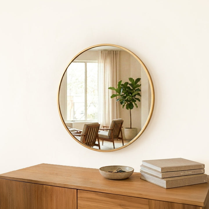 Orbit - Minimal High Definition Round Mirror