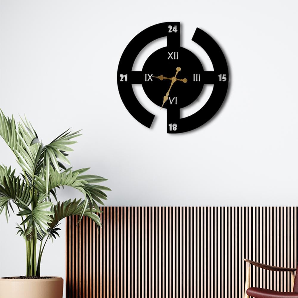 Abstract Cutwork Wall Clock - The Artment