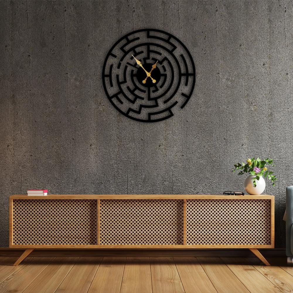 Abstract Maze Wall Clock - The Artment