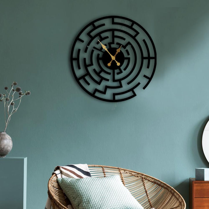 Abstract Maze Wall Clock - The Artment