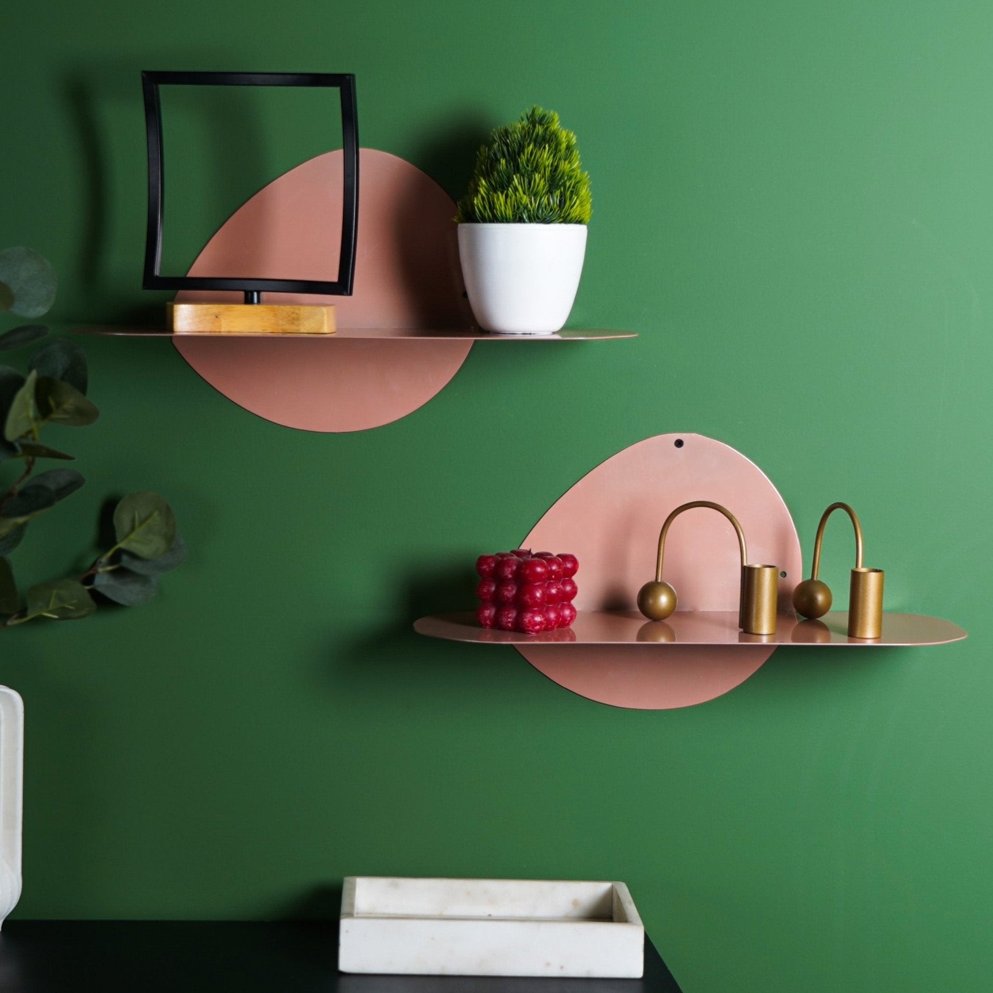 Abstract Orbit Wall Shelf (Set of 2) – The Artment