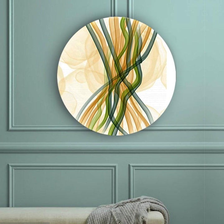 Abstract Strings Canvas (Matte Finish) - The Artment