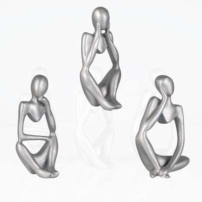 Abstract Thought Thinker Accent (Set of 3) - The Artment