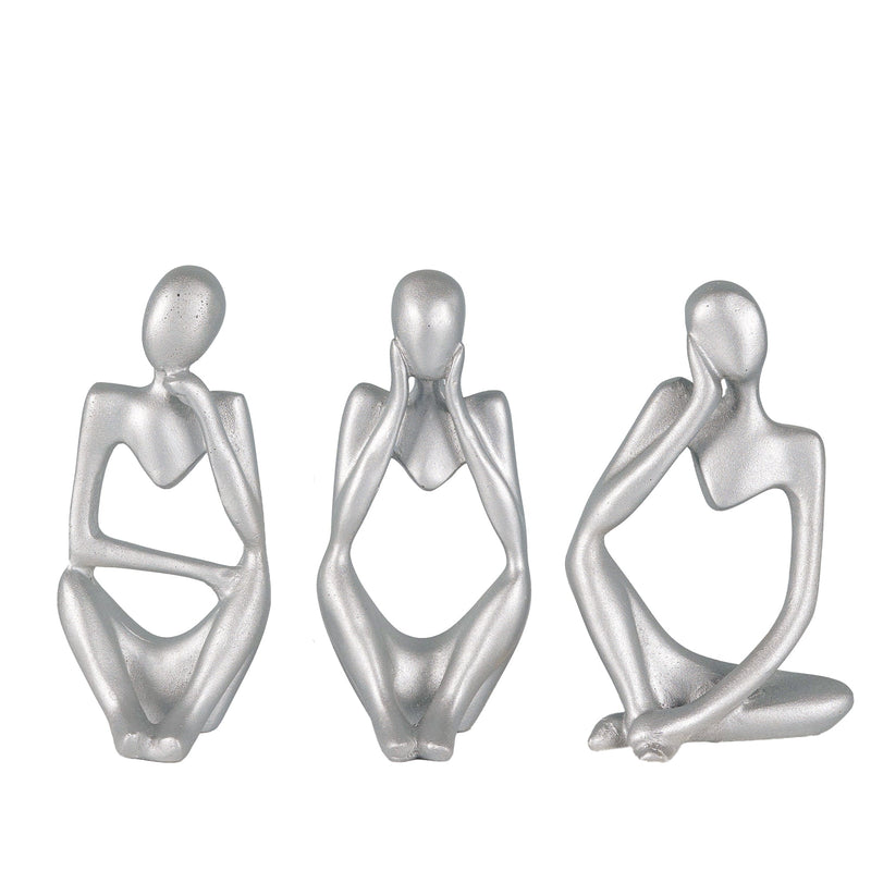 Abstract Thought Thinker Accent (Set of 3) - The Artment