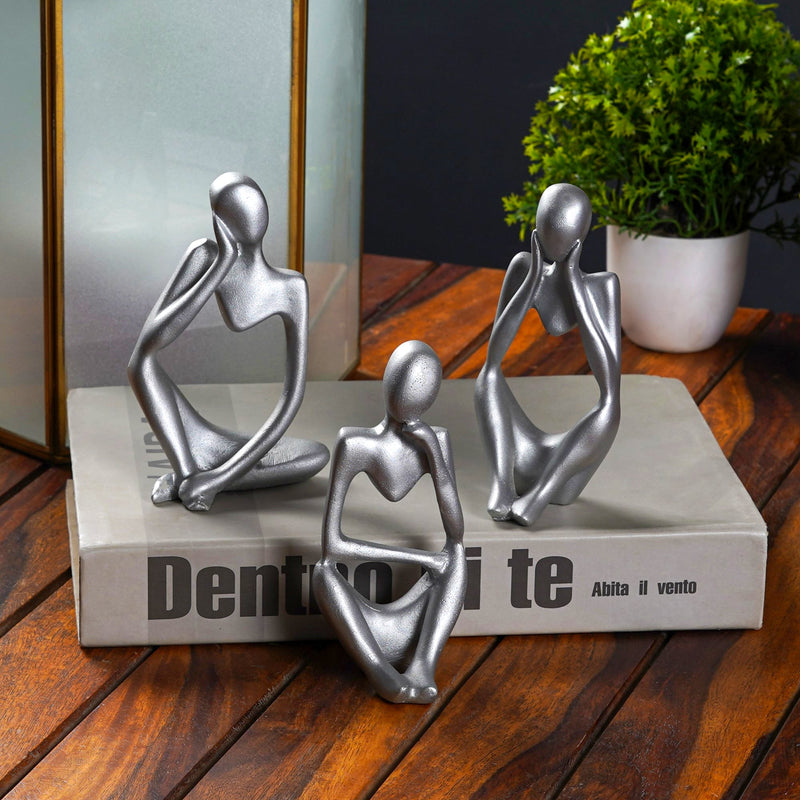 Abstract Thought Thinker Accent (Set of 3) - The Artment