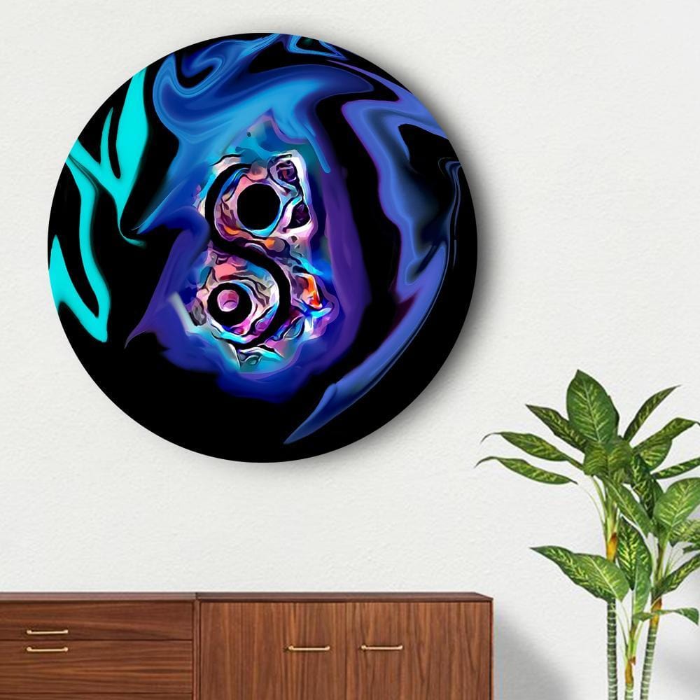 Abstract Yin and Yang Canvas (Matte Finish) - The Artment