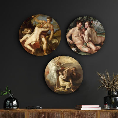 Adam and Eve of Paradise Canvas (Matte Finish) - The Artment