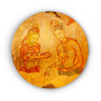 Alluring Maidens of Sigiriya (Matte Finish) - The Artment