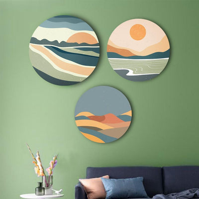 Among the Seas and Hills Canvas (Matte Finish) - The Artment