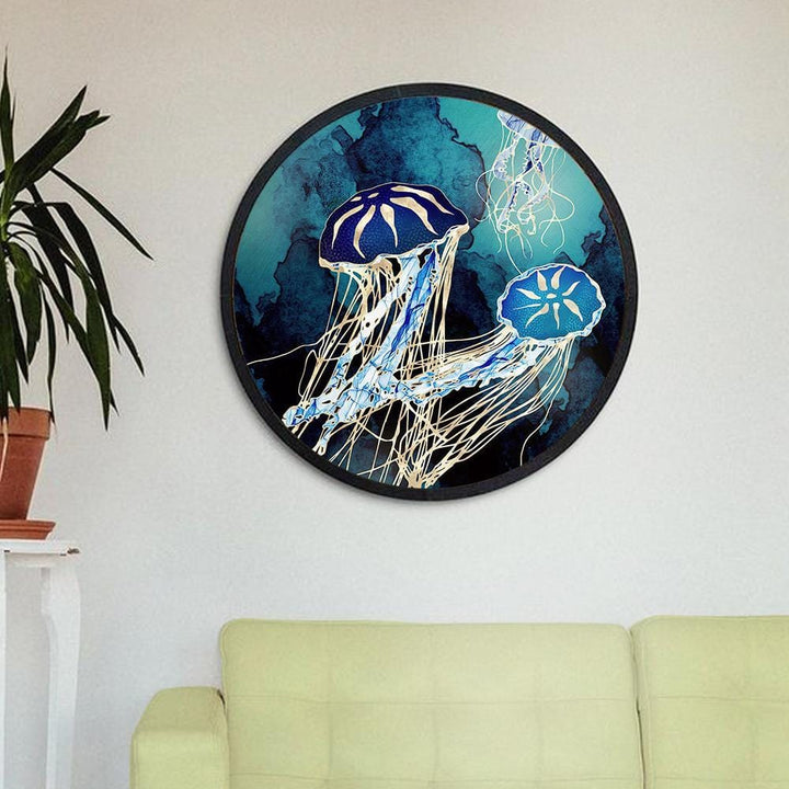 Aquatic Aura Canvas (Matte Finish) - The Artment