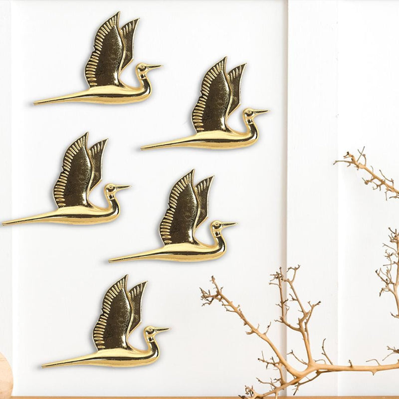 Art Deco Golden Sparrow (Set of 5) - The Artment