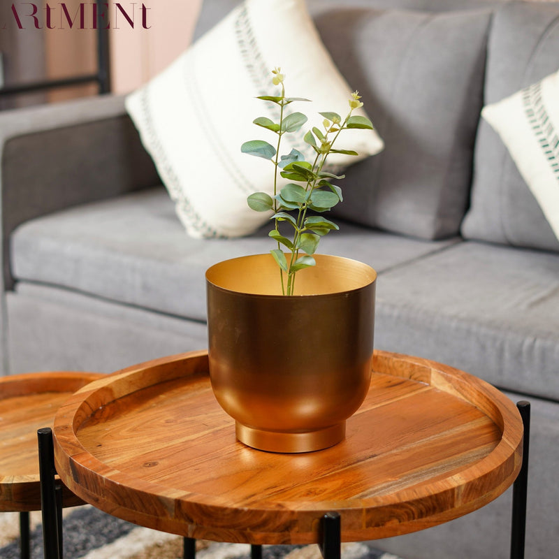 Artistic Golden Eden Planter - The Artment