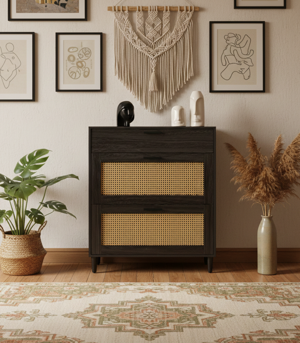 Harbor Shoe Organizer Cabinet