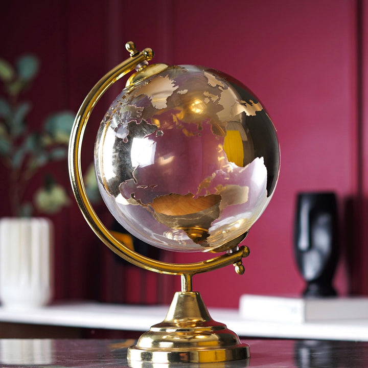 Aurora Terra Glass Globe - The Artment