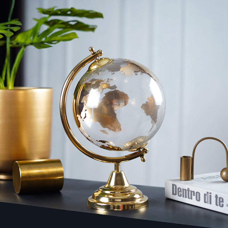 Aurora Terra Glass Globe - The Artment