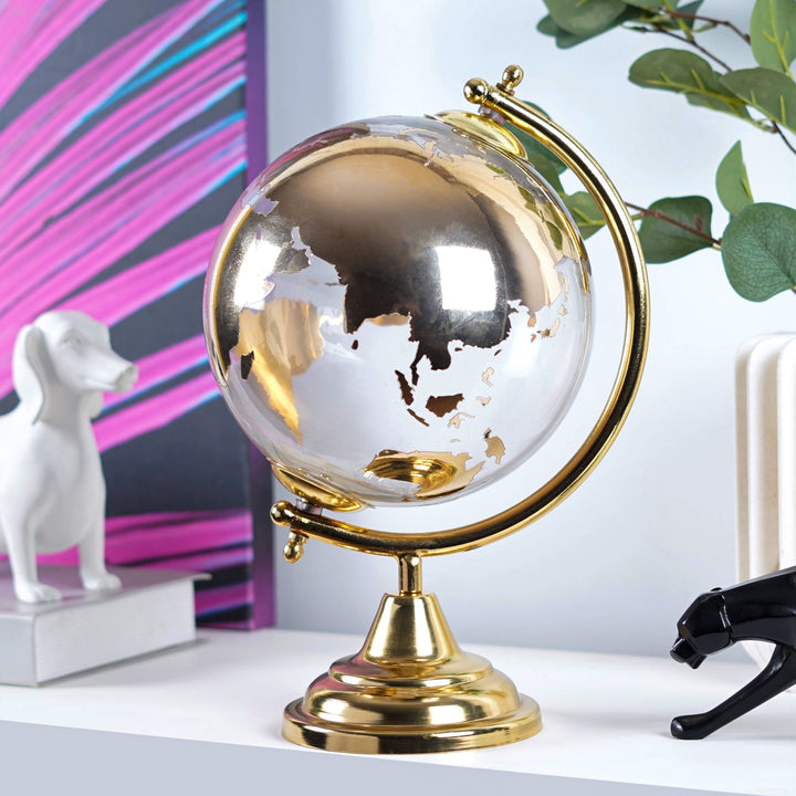 Aurora Terra Glass Globe - The Artment