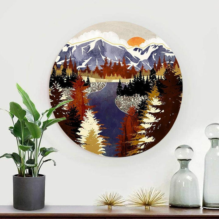 Autumn Evenings Canvas (Matte Finish) - The Artment