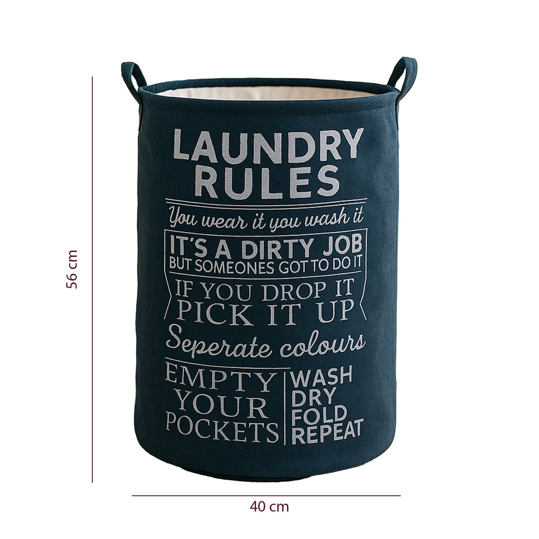 Basket of Rules Laundry Basket - The Artment