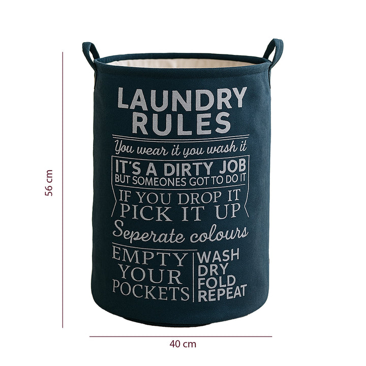Basket of Rules Laundry Basket - The Artment