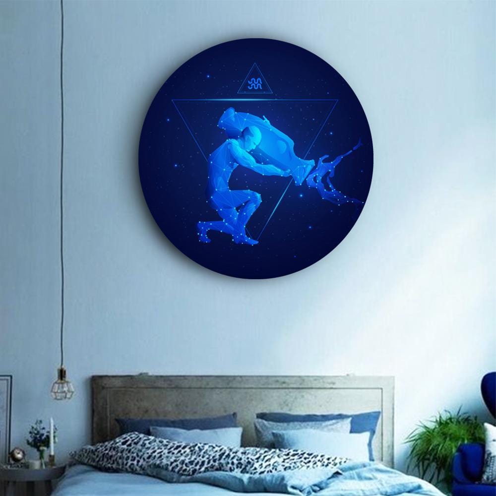 Beyond the Bluest Skies Zodiac Canvases (Matte Finish) - The Artment