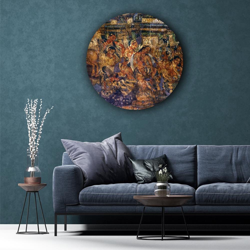 Bodhisattva Padmapani Canvas (Matte Finish) - The Artment