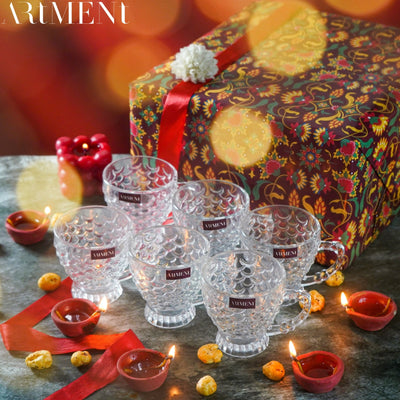 Bohemian Fun Fish Glass Cup Set - The Artment