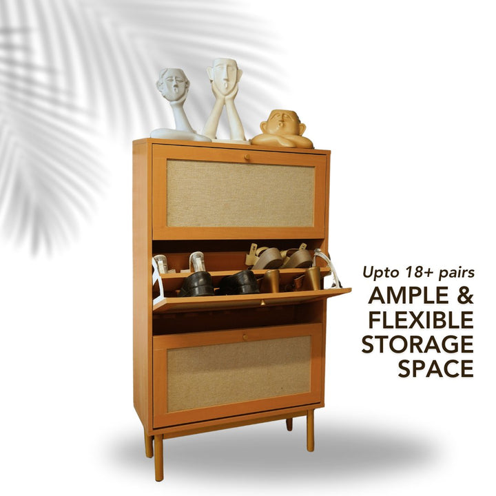 Boho Bliss Shoe Organiser Cabinet - The Artment