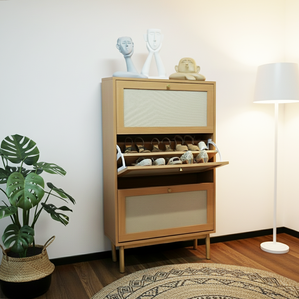 Boho Bliss Shoe Organizer Cabinet