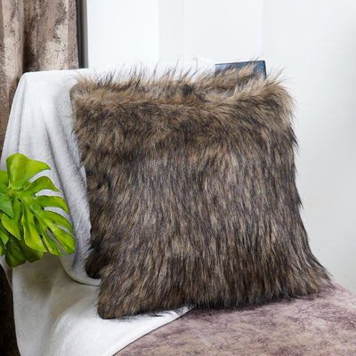 BrushedDreams Faux Fur Cushion Cover (Set of 2) - The Artment