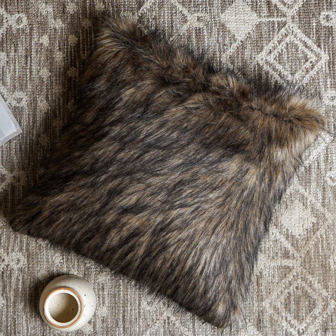 BrushedDreams Faux Fur Cushion Cover (Set of 2) - The Artment