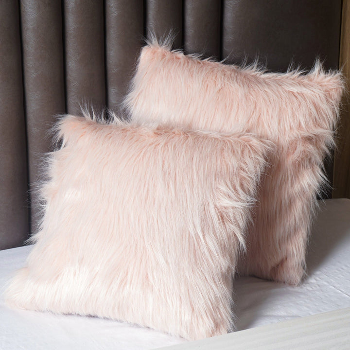 BrushedDreams Faux Fur Cushion Cover (Set of 2) - The Artment