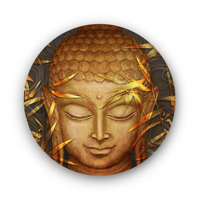 Buddha's Peaceful Features (Matte Finish) - The Artment