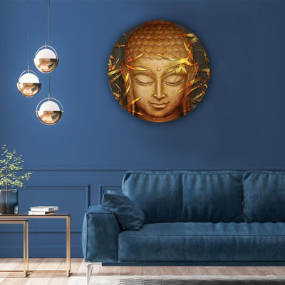 Buddha's Peaceful Features (Matte Finish) - The Artment