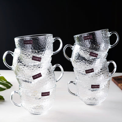 Celestial Glass Tea Cups (Set of 6) - The Artment