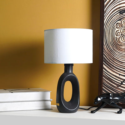 Celestial Void: The Ceramic Masterpiece Lamp - The Artment